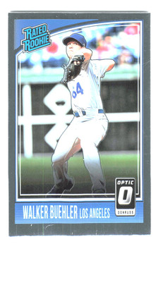 Walker Buehler 2018 Donruss Optic #41b ''Buehler, battling...'' RC