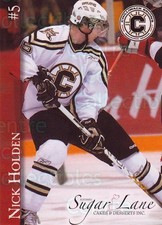 2006-07 Chillwack Bruins #10 Nick Holden
