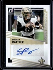 2025 Panini Spencer Rattler Retro 2004 Autographs (/25) (Raw)