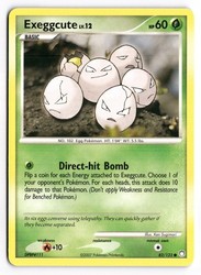 Exeggcute 82/123 Mysterious Treasures Common