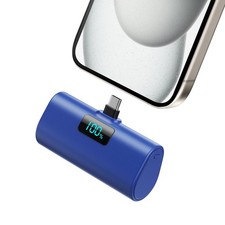 Mini Portable Charger for iPhone Upgraded 5500mAh PD USB Power Bank