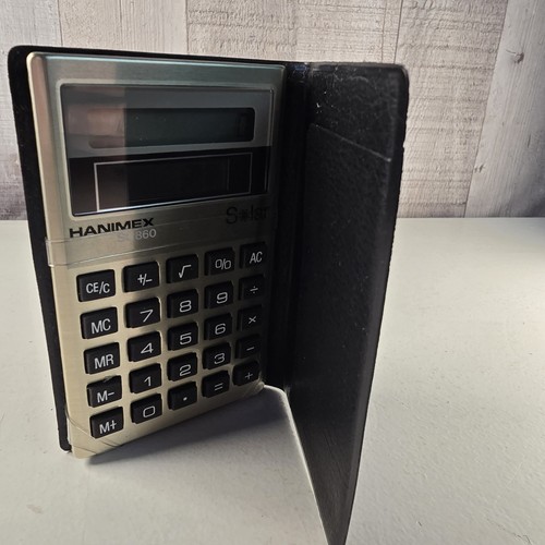 Calculadora solar de bolsillo Hanimex SC-860 de colección - Imagen 15 de 15