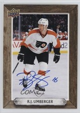 2024 Upper Deck Engrained Icons Beehive Portrait Signatures RJ Umberger Auto 8mm