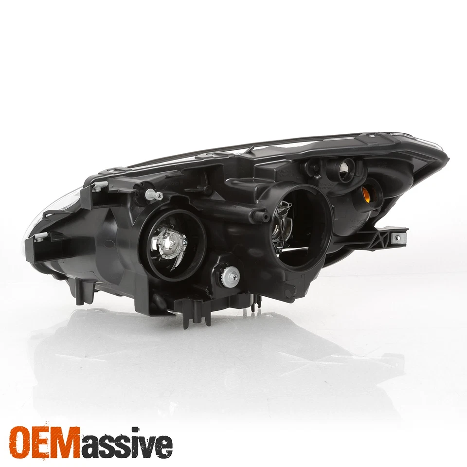 Projector Black Headlights For 2004-2009 Honda S2000 S2K AP2 Left+Right Pair - Image 3 of 4