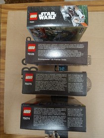 (4) *Factory Sealed* LEGO Star Wars Microfighters: (75074)(75075)(75126)(75321)