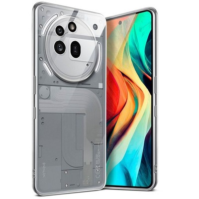 Hülle für Nothing Phone (3a) Pro Schutzhülle Silikon Case Cover Klar Transparent