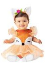 27964 - Delightful Baby Fox Tutu Costume with Soft Skirt, Adorable Hood and Fore