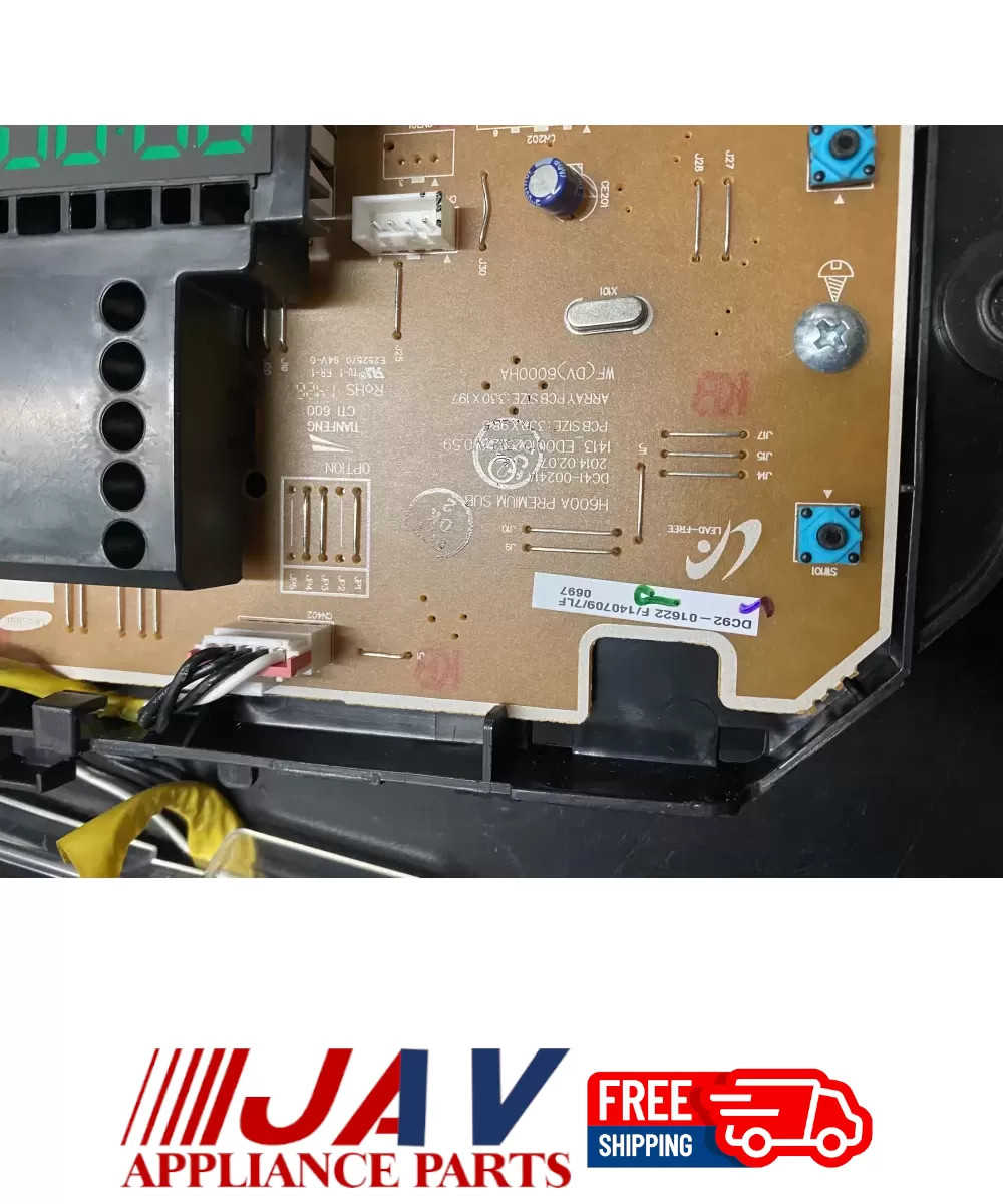 Samsung Washer Control Board DC92 01622F DC41 00241A JJV14797 Replacement