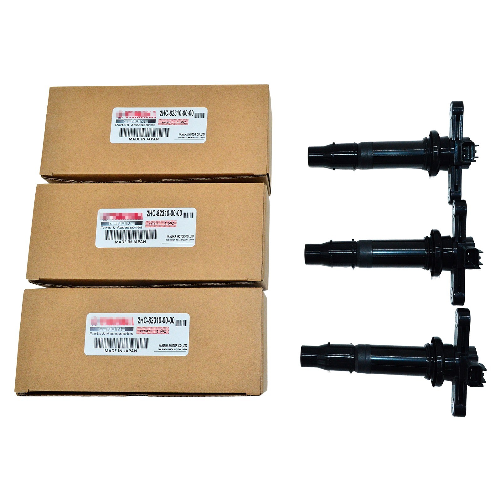 3x 2HC-82310-00-00 Ignition Coils for Yamaha YXZ1000R EPS SS XT-R 16-20 F6T577