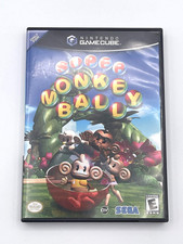 SEGA Super Monkey Ball Nintendo GameCube (2001) Complete w/ Manual -Tested