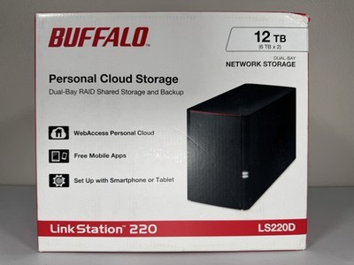 バッファロー NAS 2TB×2 LS220D0402G RAID 4TB BUFFALO バッファロー LinkStation LS220D0402G [ネットワーク対応HDD