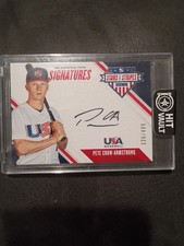 2020 USA stars and stripes pete crow Armstrong auto /499