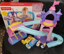 Fisher-Price Little People Klip Klop Princess Stable Horses, Aurora Cinderella
