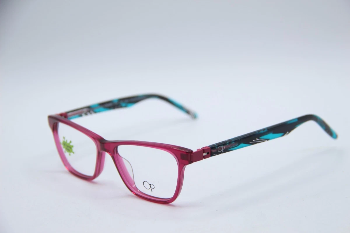 Ocean Pacific Op 864 Raspberry Clear Purple Blue Authentic Eyeglasses 47-14 Ocean Pacific Eyeglass Frames for sale | eBay main image 4