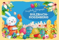Holzschild 20X30 Cm OstergrüßE SULZBACH-ROSENBERG Ostern Deko Geschenk Holz Schi