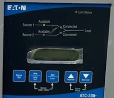 Eaton ATC-300+ 4.3 Automatic Transfer Switch Controller, P/N: 8160A90G84 - New