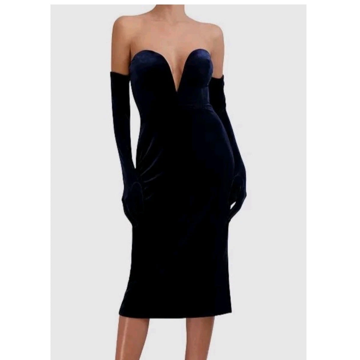 bcbg black velvet dress Francisca Black Velvet Strappy Volume-Hem Midi Dress – Club L London main image 1