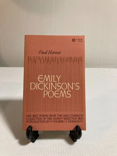 Final Harvest: Emily Dickinson's Poems Thomas H. Johnson (PB, 1961, VG)