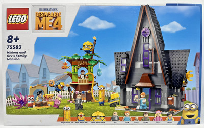 LEGO Minions 75583 Despicable Me 4 Familienvilla von Gru 868 Teile 2024  8+ Neu