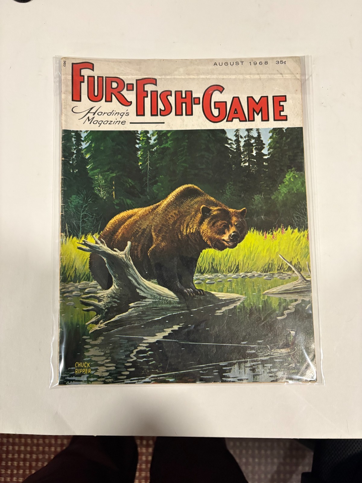 Fur-Fish-Game November 1968, Vintage Trapping, Hunting and Fishing Magazine