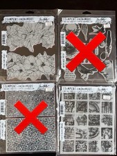 STAMPERS ANONYMOUS Tim Holtz stamp set of 2 6086cc
