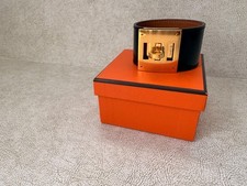HERMES KELLY CUFF WIDE ADJUSTABLE BRACELET GO...