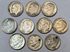 Silver Coins 10 roosevelt silver dimes