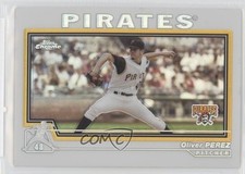 2004 Topps Chrome Refractor Oliver Perez #303 hg6
