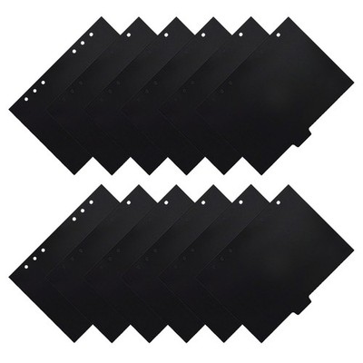  12 Pcs Binder Tabs Dividers Index Aesthetic File Separators with