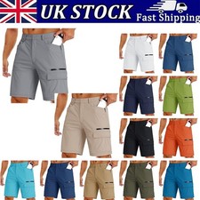 Men's Outdoor Lightweight Hiking Shorts Quick Dry Casual Shorts Work Cargo Pants