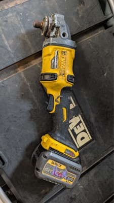 DEWALT DCG414 FLEXVOLT 60V MAX 4.5'' Angle Grinder w/6.0 Battery (PARTS ONLY)