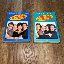 Seinfeld Series Seasons 1,2,4 DVD Lot 2004 Release Set