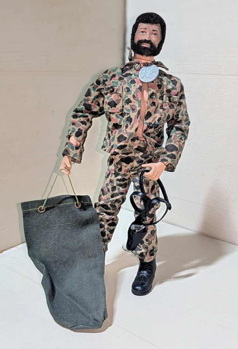 Vintage G.I. Joe Land Adventurer | Action Figure | Hair & Beard