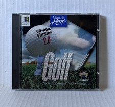 Microsoft Golf CD-ROM Version 2.0 Windows 95 Video Game Multiplayer
