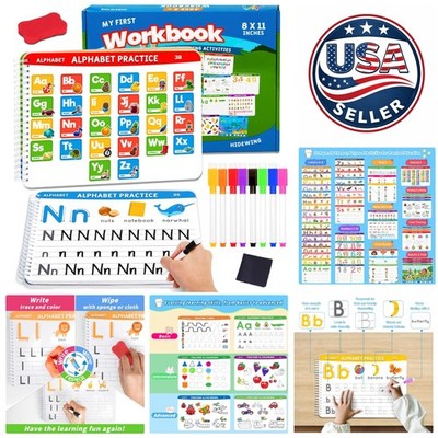 Montessori-Inspired Learning Workbook with Dynamic Activities for Pre-K Kids