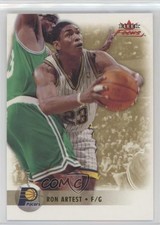 2003-04 Fleer Focus Gold Anniversary /50 Metta World Peace Ron Artest #46 tf6