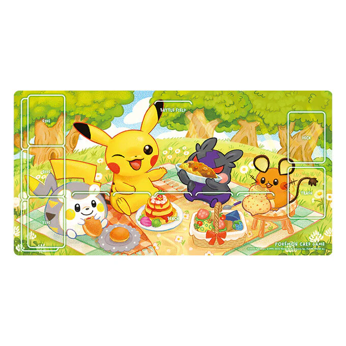 Pokémon Center Official Premium Playmat Pikachu & Morpeko Rubber