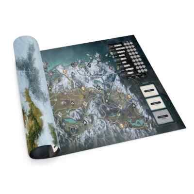 The Elder Scrolls Skyrim The Adventure Board Game Neoprene Mat 2-Sided Playmat