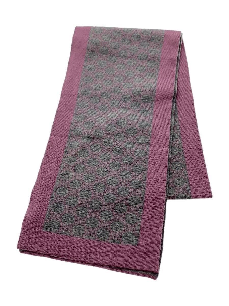 GUCCI foulard laine gris motif total femme 421068 occasion