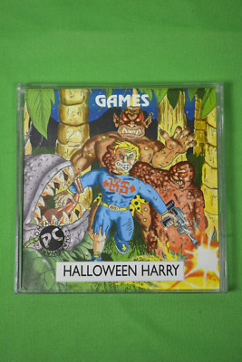 HALLOWEEN HARRY IBM PC FESTPLATTENSPIEL PCG23.8 JEWEL CASE /SPIELE/ E484