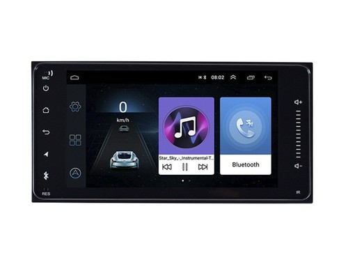 7" Android 2Din Car Stereo Radio Carplay MP5 Player Touch Screen Bluetooth GPS - Imagen 9 de 10