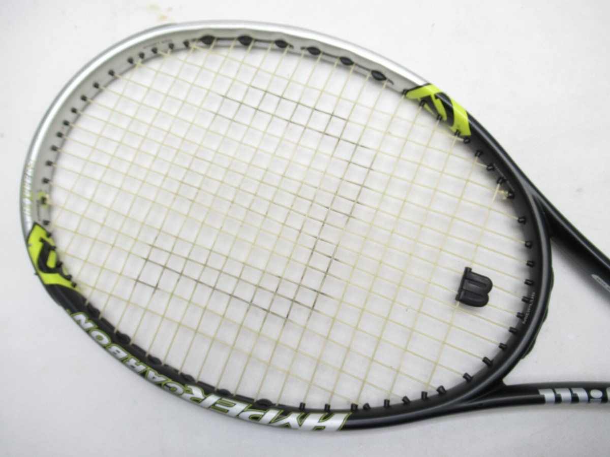★良品★Wilson HYPER Pro Staff 7.6テニスの王子様 WILSON HYPER PRO STAFF 7.6 TENNIS RACQUET (4 1/2) LONG TERM