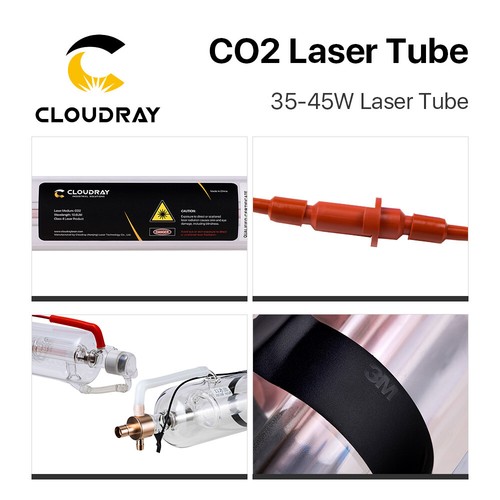 Cloudray 40W CO2 Laser Tube Length 720mm Dia.50mm Metal Head US Stock - Picture 9 of 11