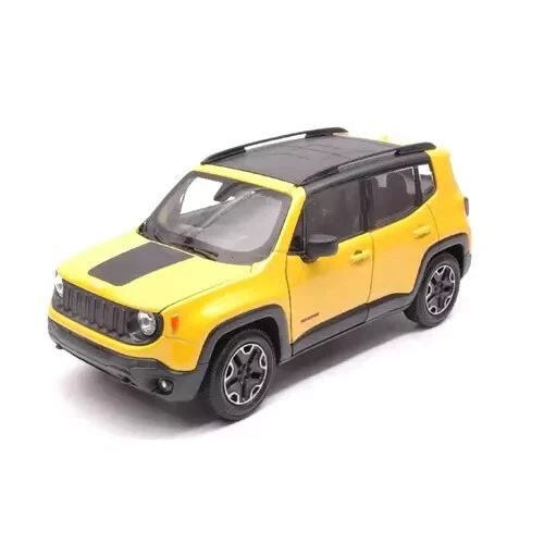 Modellino Stradali Scala 1:24 Welly JEEP RENEGADE diecast modellismo statico new - Immagine 2 di 3