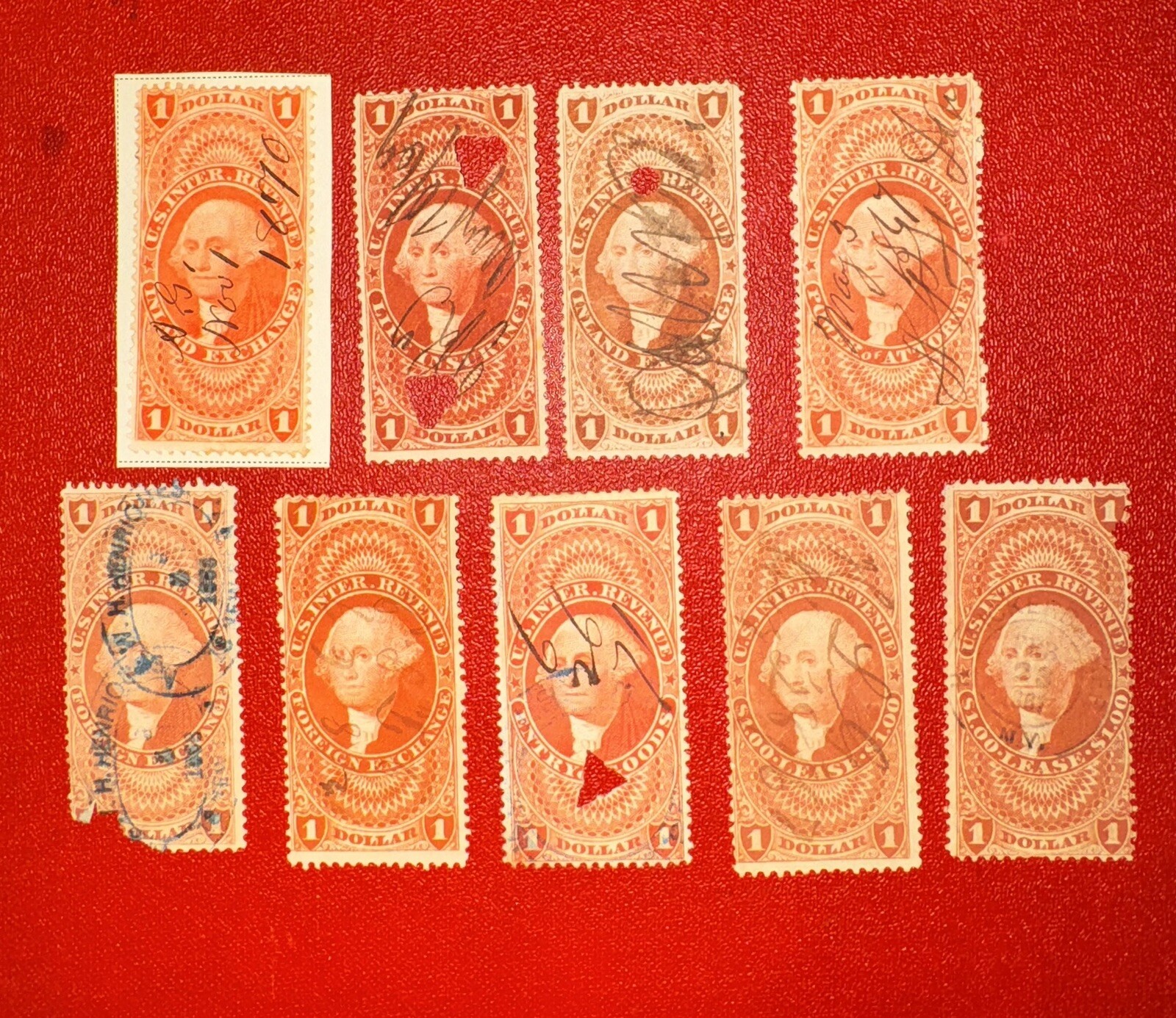 1 1st Issue Documentary Stamps Used Washington eBay