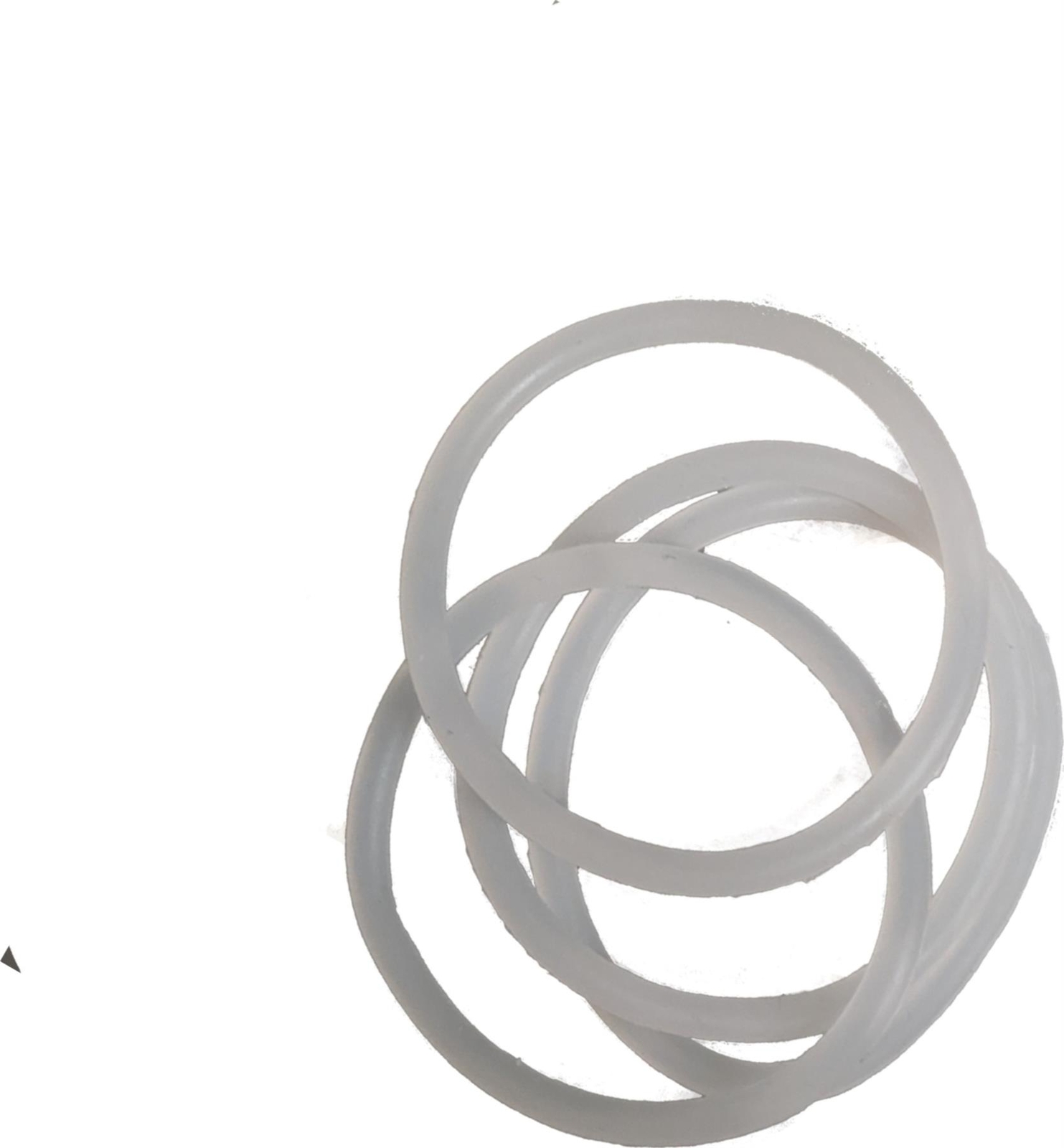 Clear Silicone Non SlipEndless Snag Free Hair Bobbles Elastics Hair