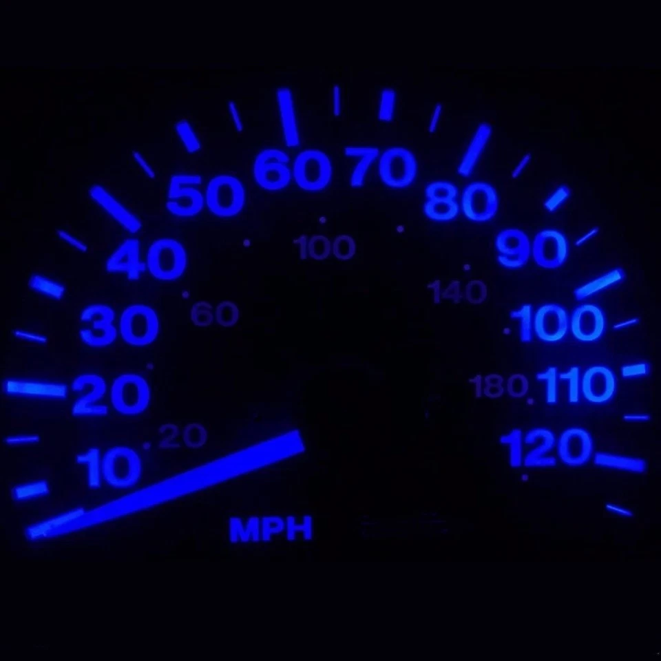 Dash Cluster Gauges BLUE LED LIGHTS KIT Fit 81-93 Dodge Ram D100 D150 Ramcharger Foto 2 de 3
