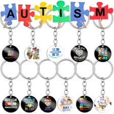 Star Child AUTISM Keychain Gifts For Teens Kids Men Women Decor