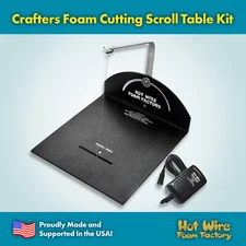 Hot Wire Foam Factory Original Scroll Table Foam Cutter #K03