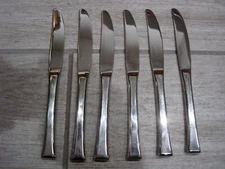 Yamazaki EPOCH Stainless Patrick Meyer Glossy Flatware 6-Knives CHINA